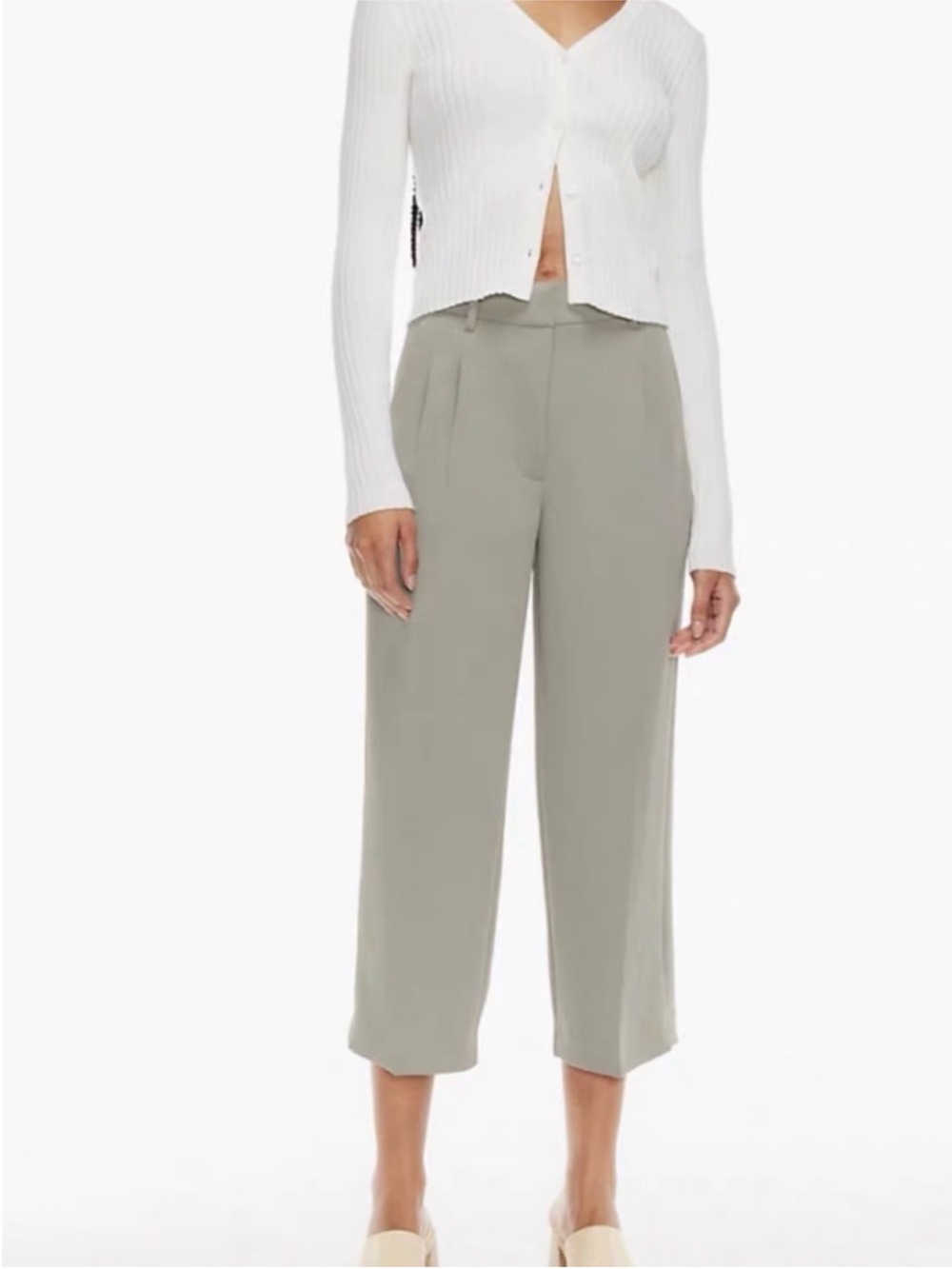 Wilfred Effortless Cropped Pants - Crepette